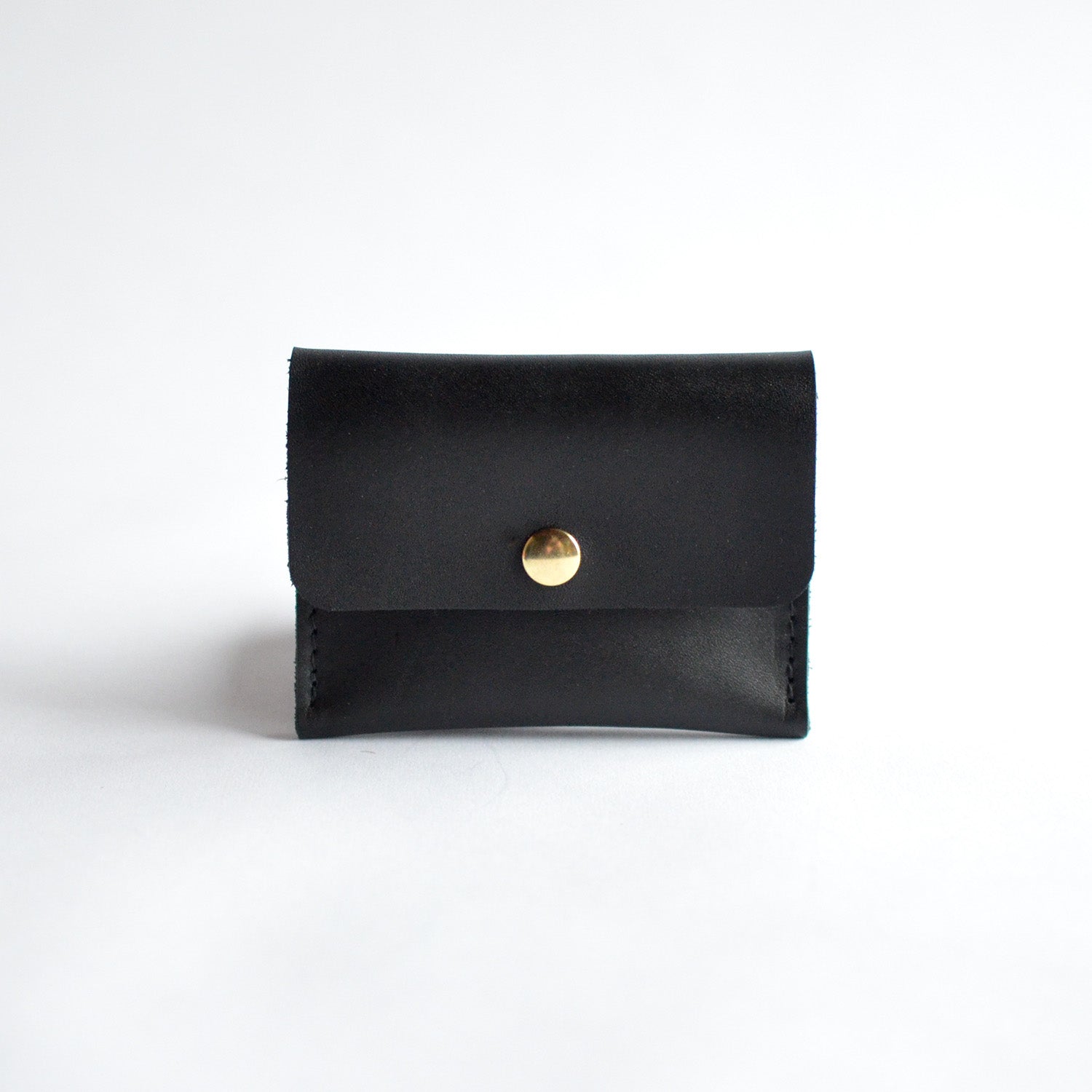 Black leather wallet/mini bag