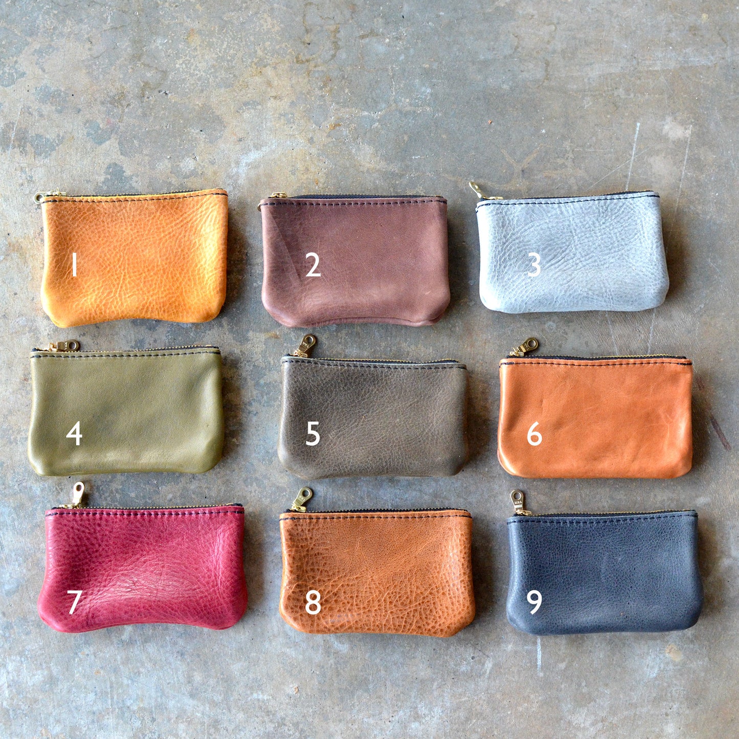 Small 5" Zipper Pouches