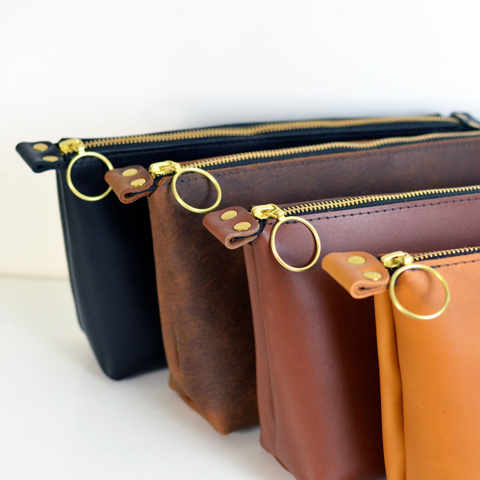 READY-to-SEND Zipper Pouches – MOSS BAGS