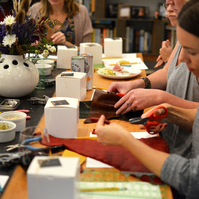 DIY Private Leather Earring Workshop \\ March 1, 2025