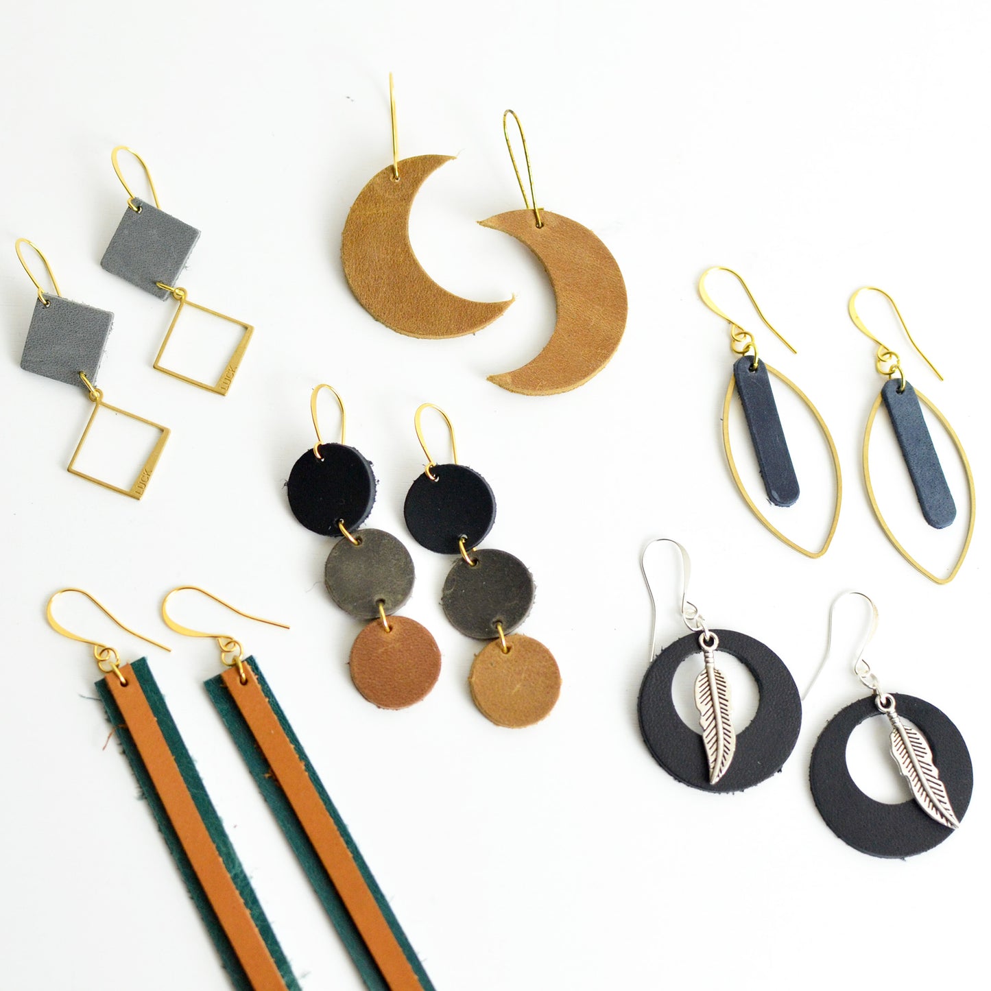 DIY Private Leather Earring Workshop \\ March 1, 2025