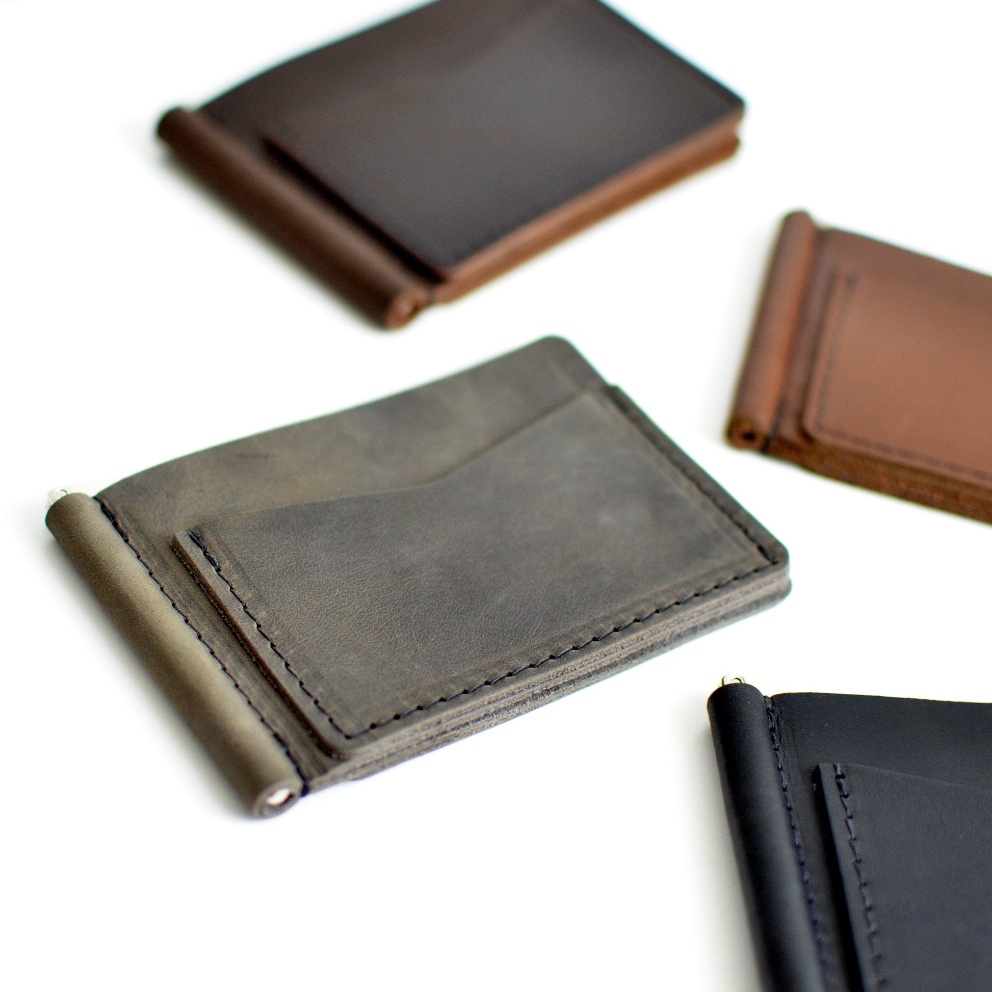 How to Make a Leather Money Clip Wallet 